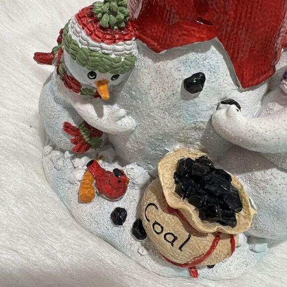 Fritz And Floyd Snowman Musical Figurine "We‎ Wish You A Merry Christmas" - Picture 6 of 12